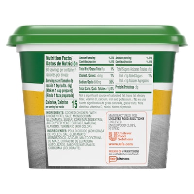 Knorr® Professional 095 Chicken Base 12 x 1 lb - 